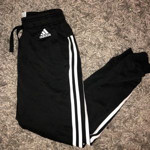 Adidas striped sweatpants